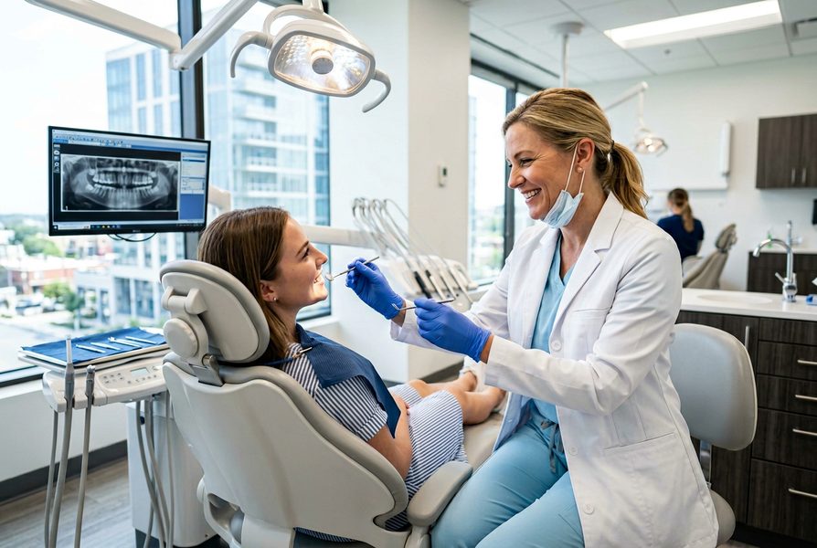 Professional dentist